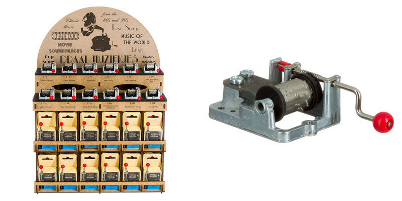 Muziekdoosjes van Mechato